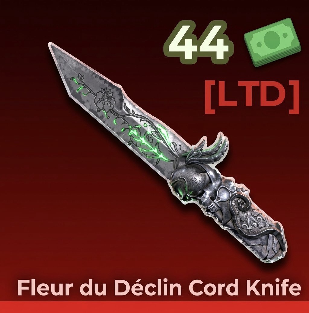 Fleur du Declin Cord Knife