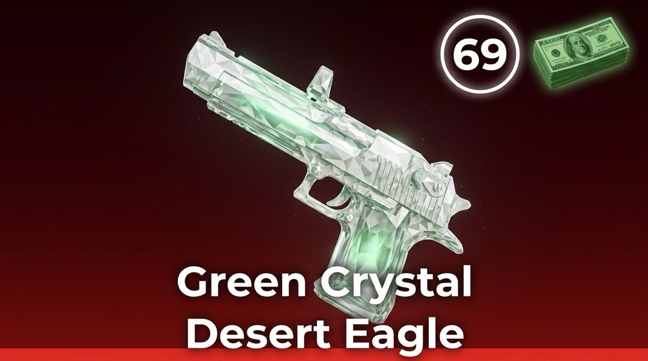 Green Crystal Desert Eagle