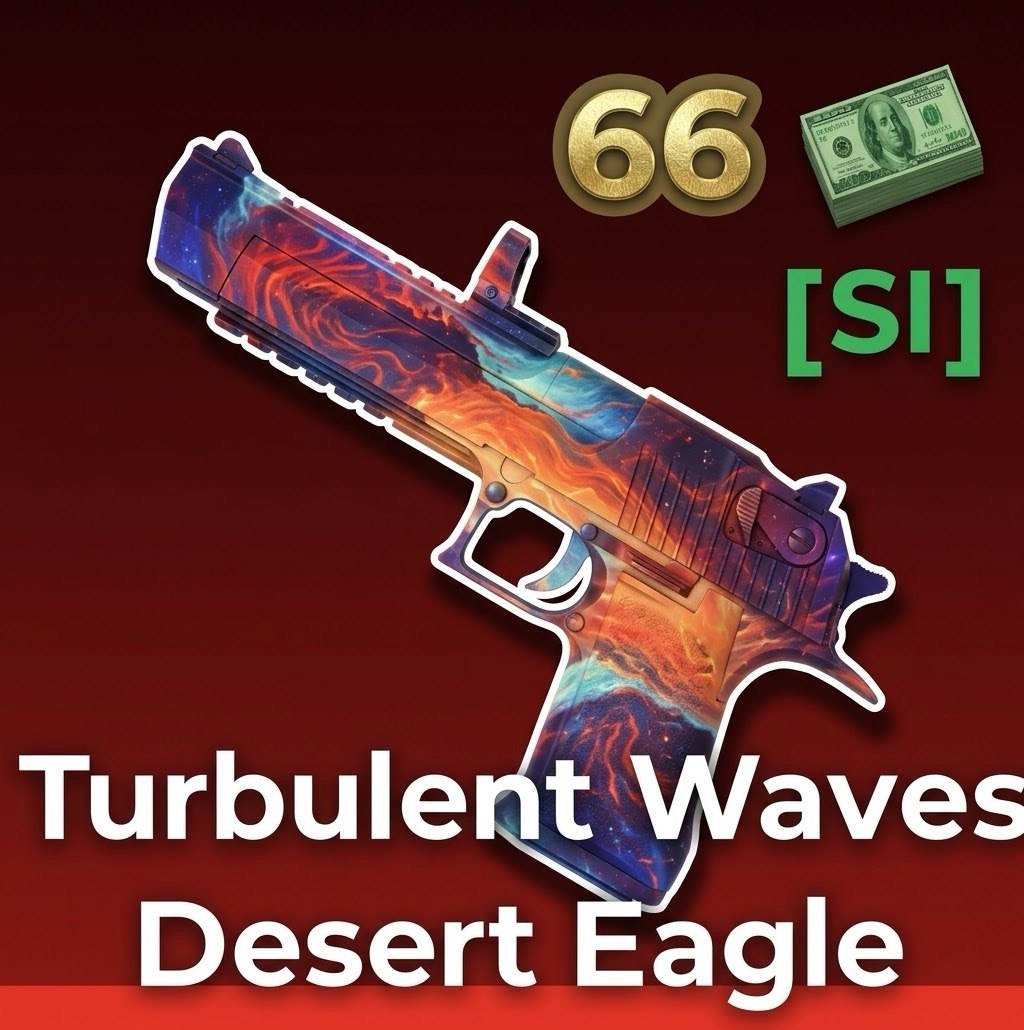 Turbulent Waves Desert Eagle