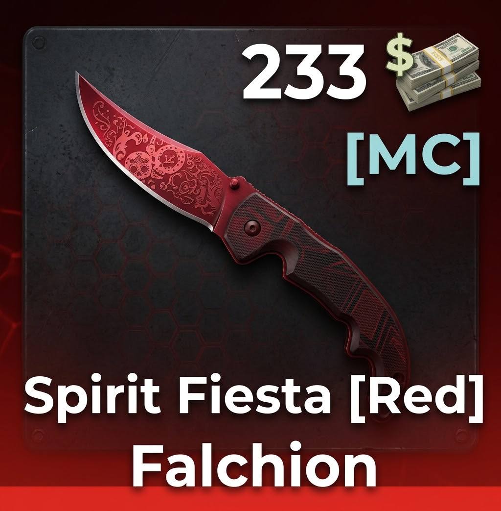 Spirit Fiesta [Red] Falchion